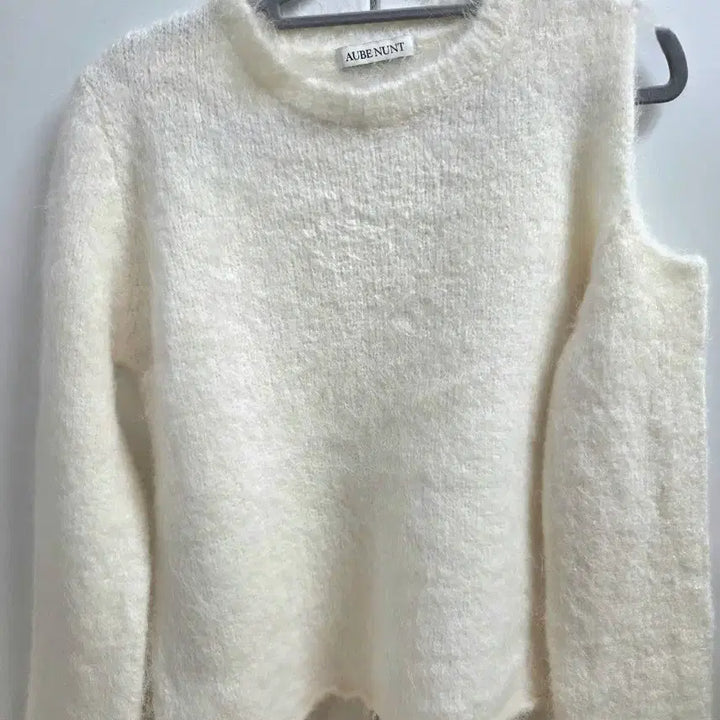 [BUNJANG] AUBE NUNT Alpaca Off-Shoulder Knit / (새상품) AUBE NUNT 오브넌트 알파카 오프숄더 니트