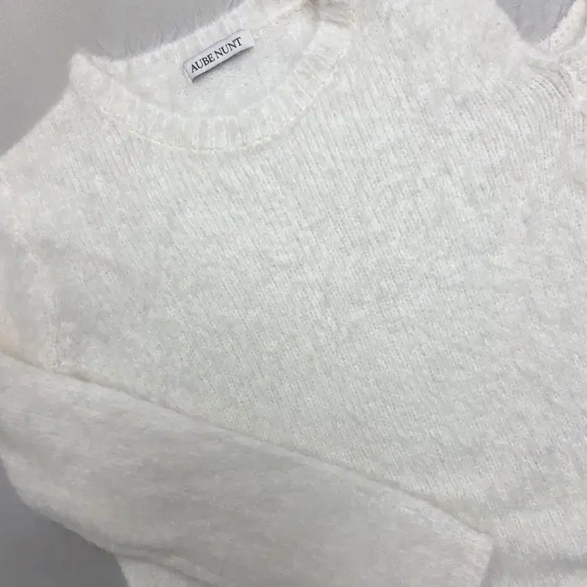 [BUNJANG] AUBE NUNT Alpaca Off-Shoulder Knit / (새상품) AUBE NUNT 오브넌트 알파카 오프숄더 니트