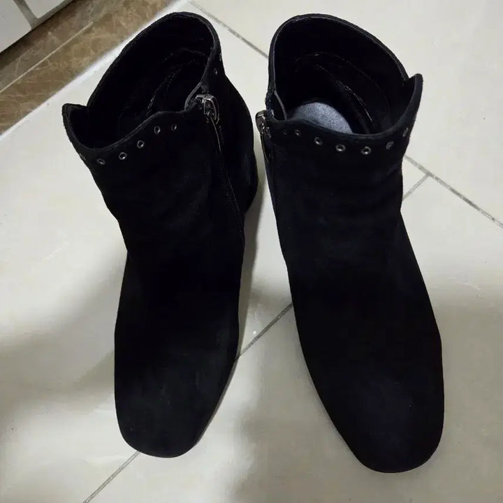 [BUNJANG] Barbara Suede Boots / 바바라 스웨이드 부츠