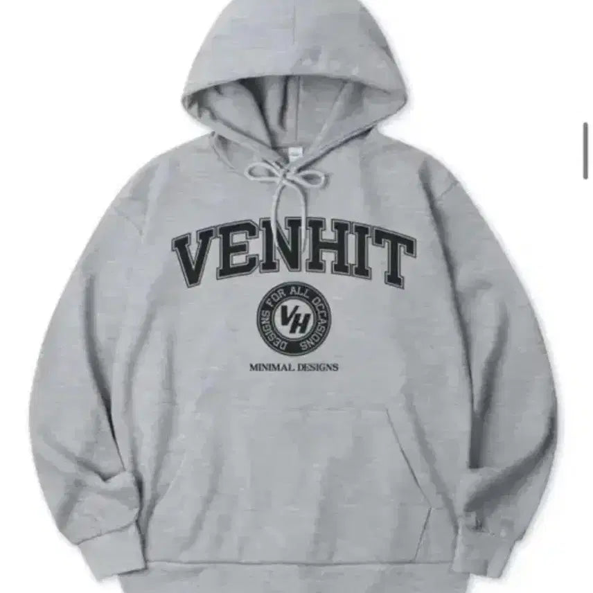 [BUNJANG] VENHIT Gray Hoodie / VENHIT 회색 후드티