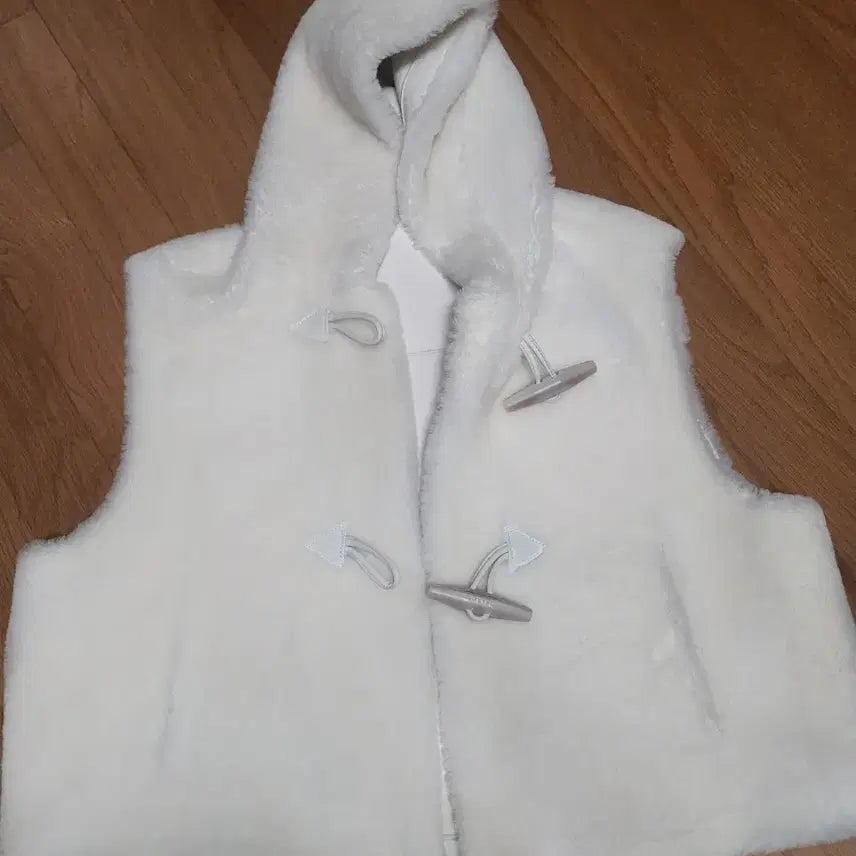 [BUNJANG] Time Lambskin Mustang Vest / 타임 램스킨 무스탕 조끼