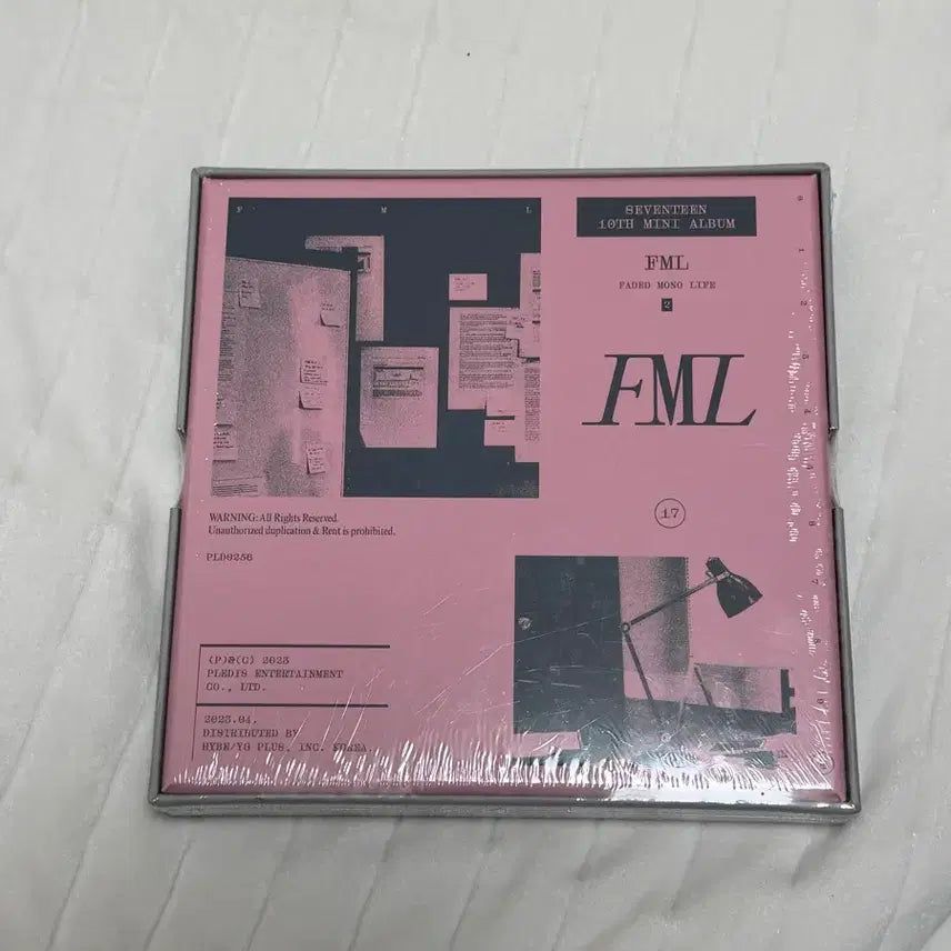 세븐틴 FML 미개봉 앨범 fuck my life seventeen
