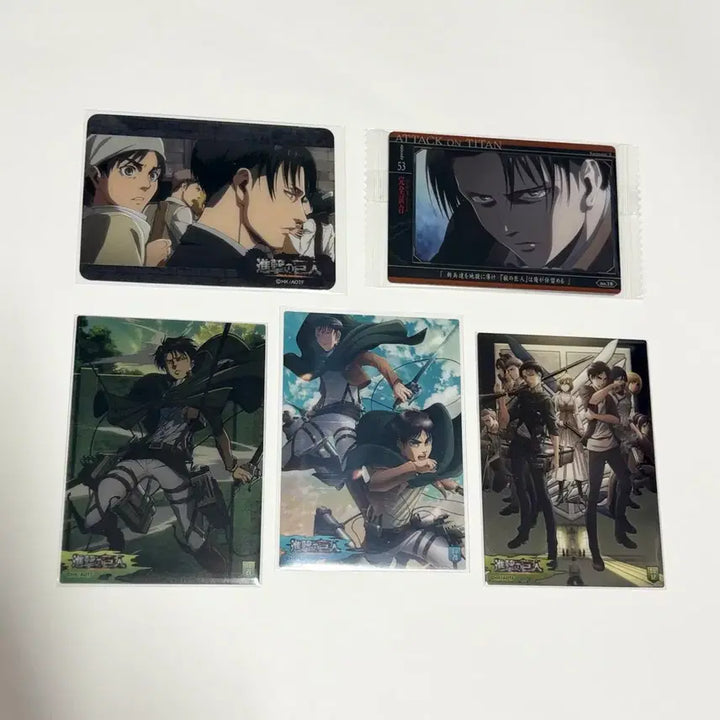 [BUNJANG] Levi Clear Card Bundle Set / 리바이 클리어카드 일괄