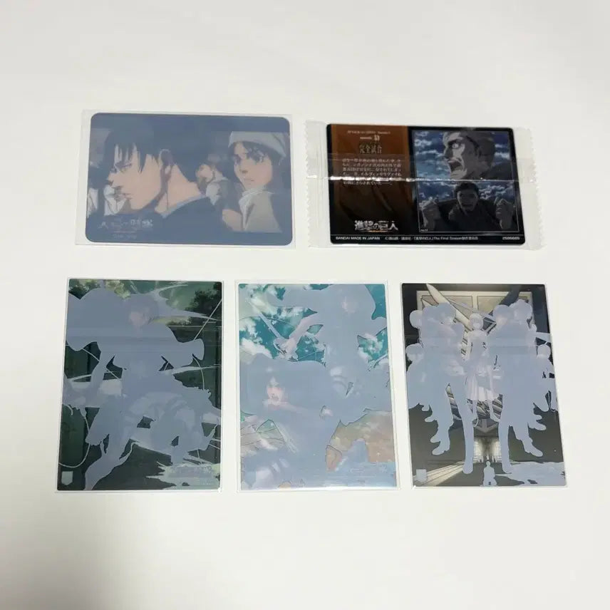 [BUNJANG] Levi Clear Card Bundle Set / 리바이 클리어카드 일괄