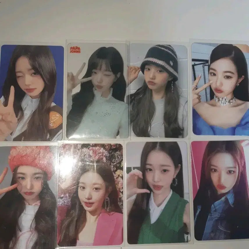 [BUNJANG] IVE Wonyoung Photocard Bundle Set / 아이브 장원영 포카 8개 일괄