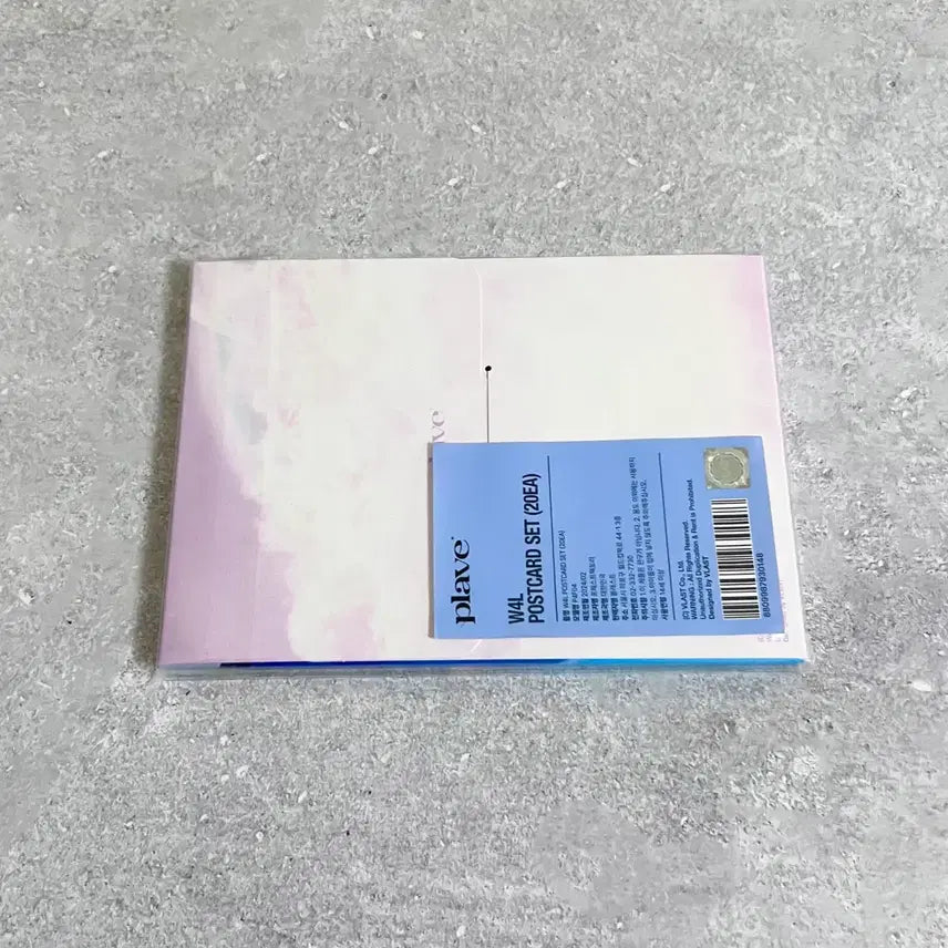 플레이브 w4l 엽서북 미개봉 포스트카드 웨포럽