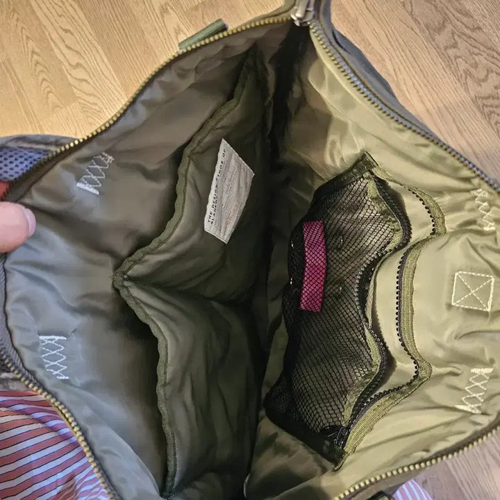 [BUNJANG] Blankof Olive Helmet Bag / 블랭코브 헬멧백 올리브