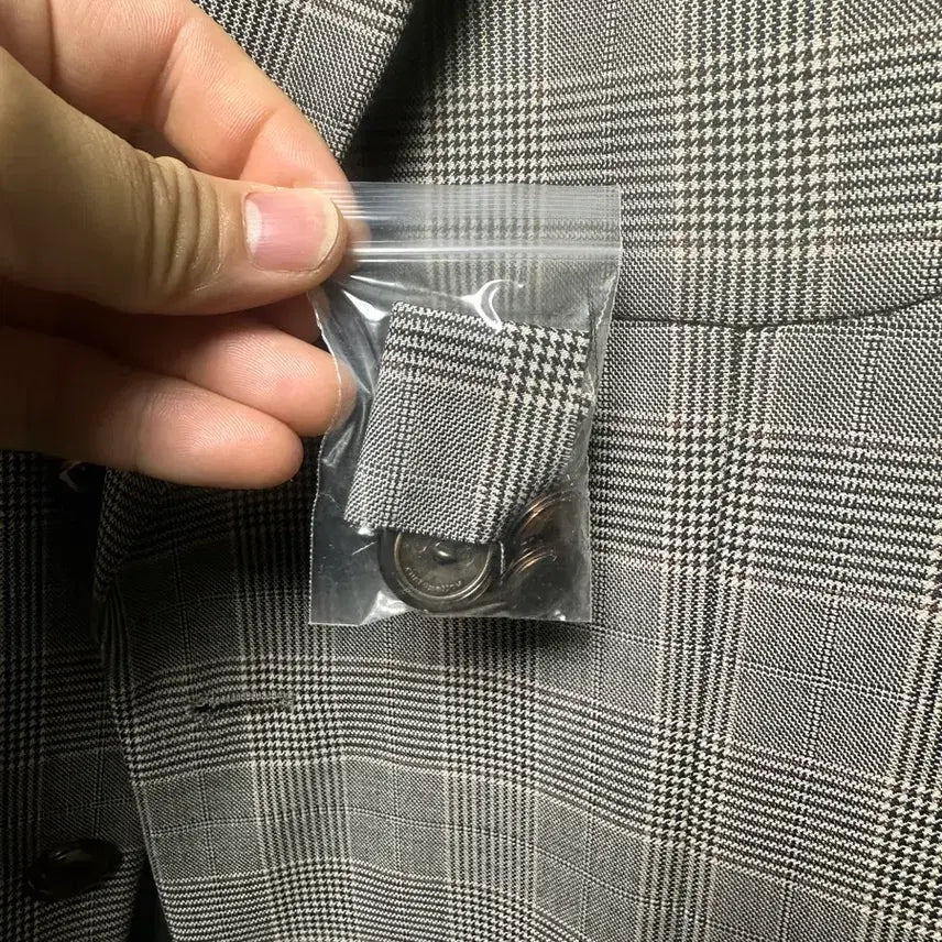 [BUNJANG] Customellow Plaid Men's Jacket / customellow 체크무늬 남성 자켓