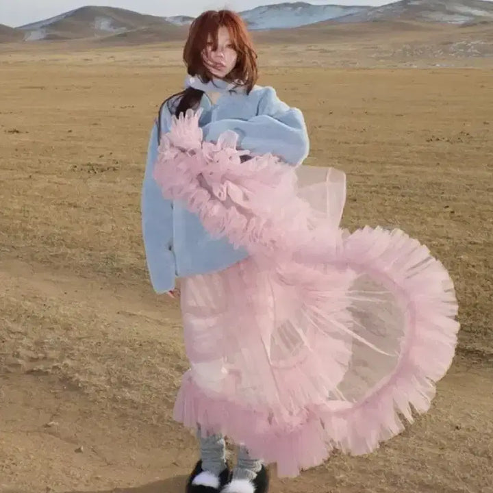 [BUNJANG] Butter Needlepoint Fleece / 새상품+택포)프레클 butter needlepoint fleece