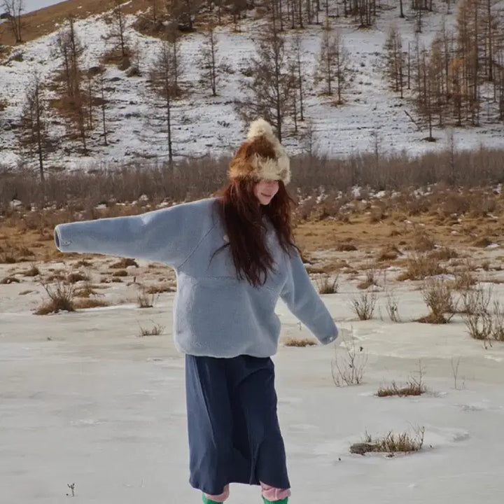 [BUNJANG] Butter Needlepoint Fleece / 새상품+택포)프레클 butter needlepoint fleece