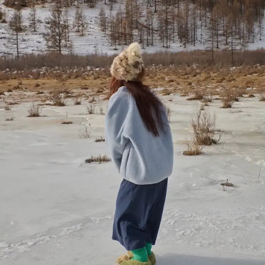 [BUNJANG] Butter Needlepoint Fleece / 새상품+택포)프레클 butter needlepoint fleece