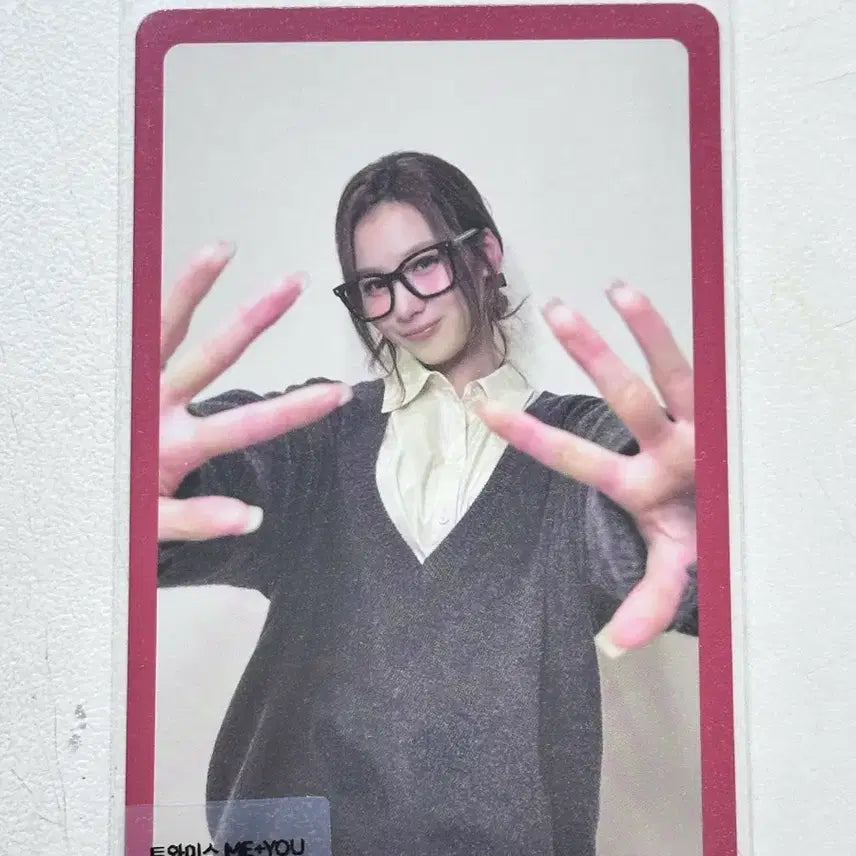 트와이스 ME+YOU 사나 예약특전 포토카드 양도합니다