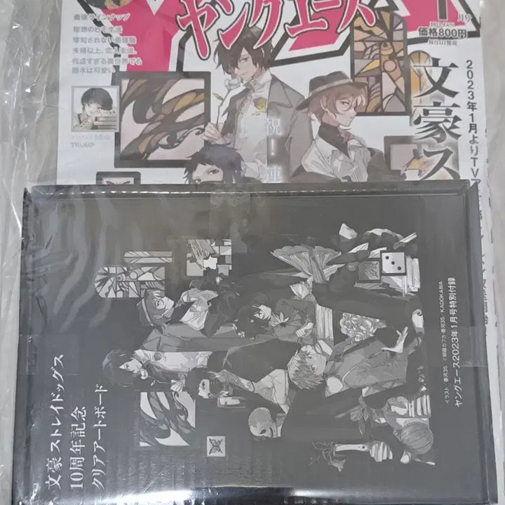 [BUNJANG] Bungou Stray Dogs 10th Anniversary Young Ace January 2023 Atsushi Dazai Chuuya Akutagawa / 문스독 10주년 영에이스 2023년 1월호 아츠시 다자이 츄야 아쿠타가와