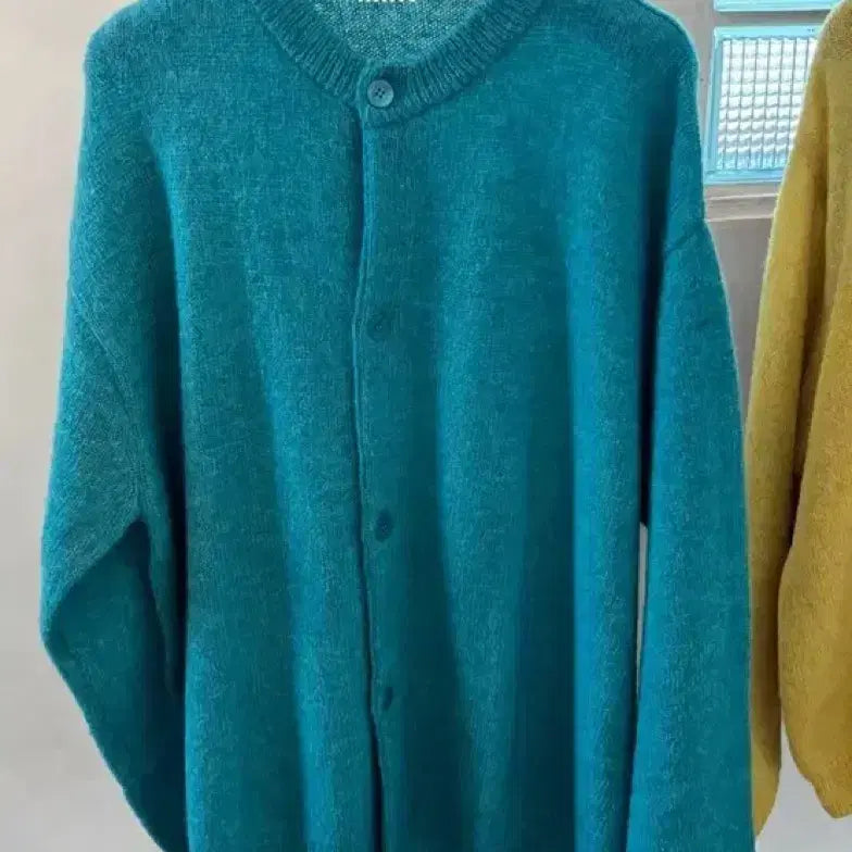 [BUNJANG] STU Cardigan Mint / STU 가디건 민트