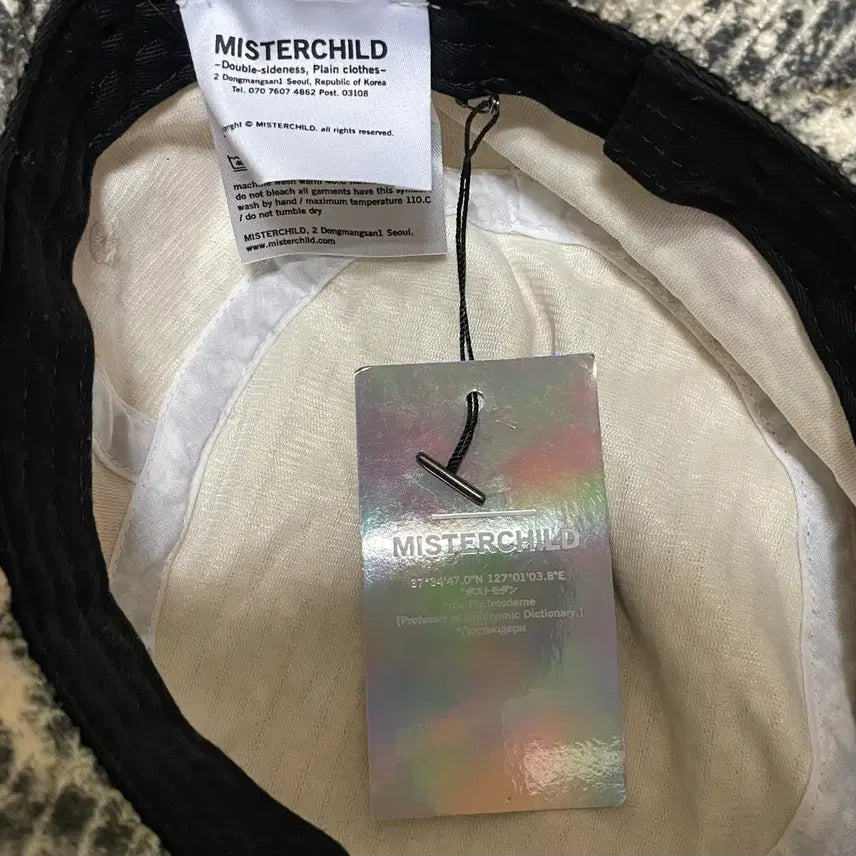 [BUNJANG] MISTERCHILD Bucket Hat Smoke / 미스터차일드 MISTERCHILD 버킷햇 모자 스모크