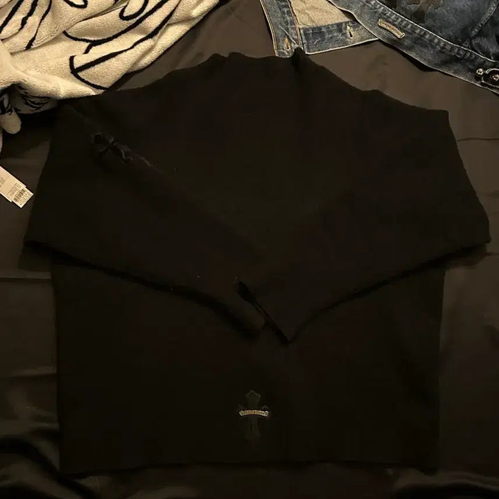 [BUNJANG] Chrome Hearts Patch Sweater / 크롬하츠 송치 패치 스웨터/니트