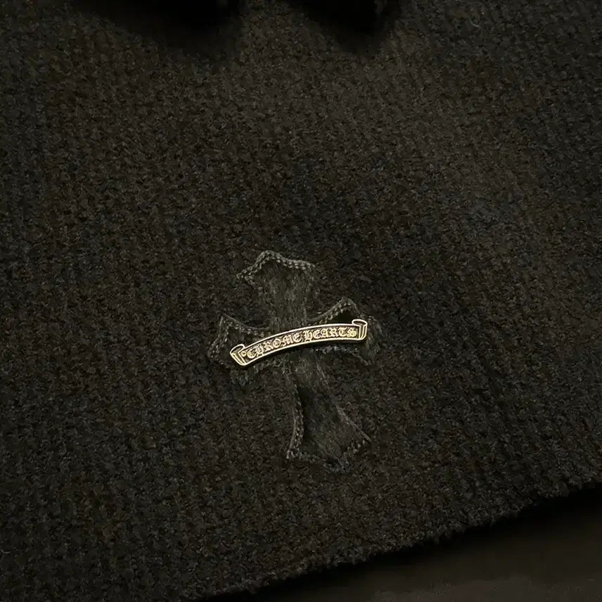 [BUNJANG] Chrome Hearts Patch Sweater / 크롬하츠 송치 패치 스웨터/니트