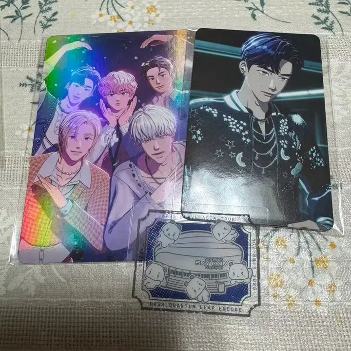 플레이브 앙콘 입장포카 스티커 담요 일괄