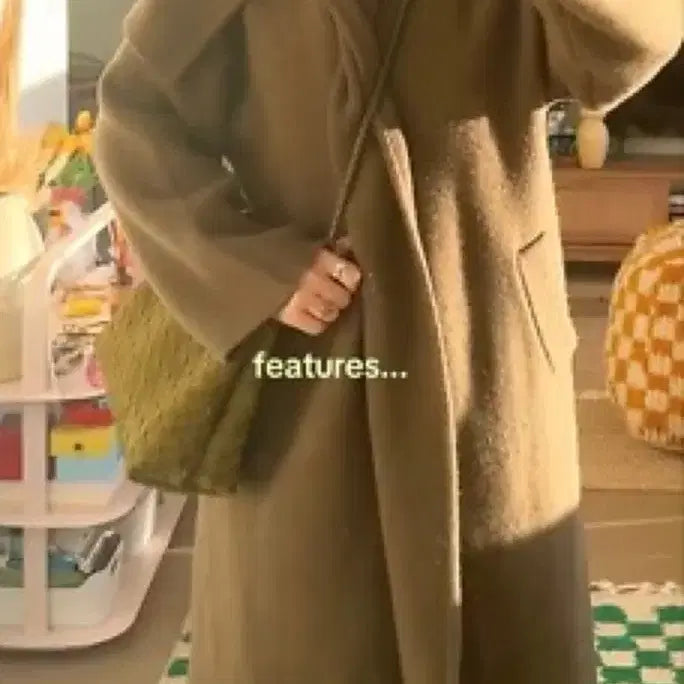 [BUNJANG] Zara 100% Wool Lapel Coat / [70%이상OFF][새상품][S] ZARA 자라 울 100 라펠 코트
