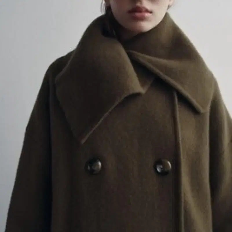 [BUNJANG] Zara 100% Wool Lapel Coat / [70%이상OFF][새상품][S] ZARA 자라 울 100 라펠 코트