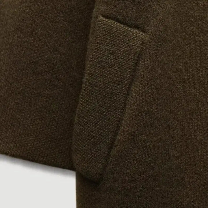 [BUNJANG] Zara 100% Wool Lapel Coat / [70%이상OFF][새상품][S] ZARA 자라 울 100 라펠 코트