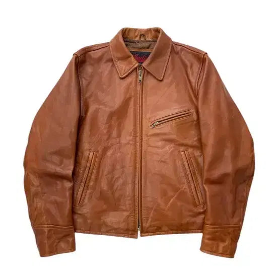 [BUNJANG] Indian Motorcycle Leather Jacket / 인디안 모토사이클 가죽자켓