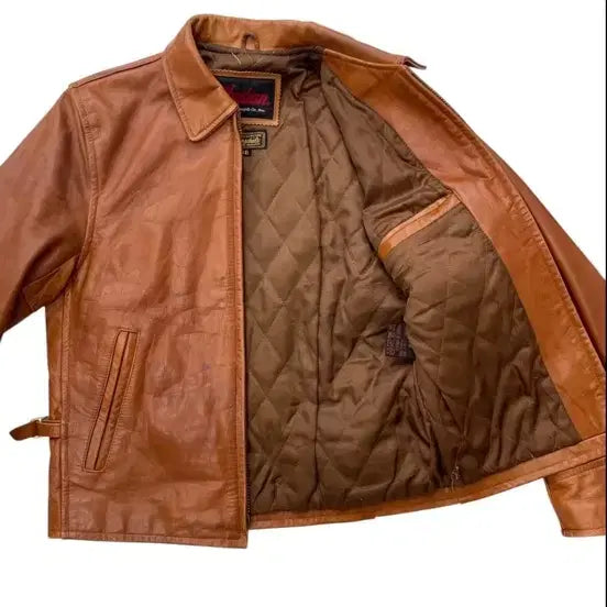 [BUNJANG] Indian Motorcycle Leather Jacket / 인디안 모토사이클 가죽자켓