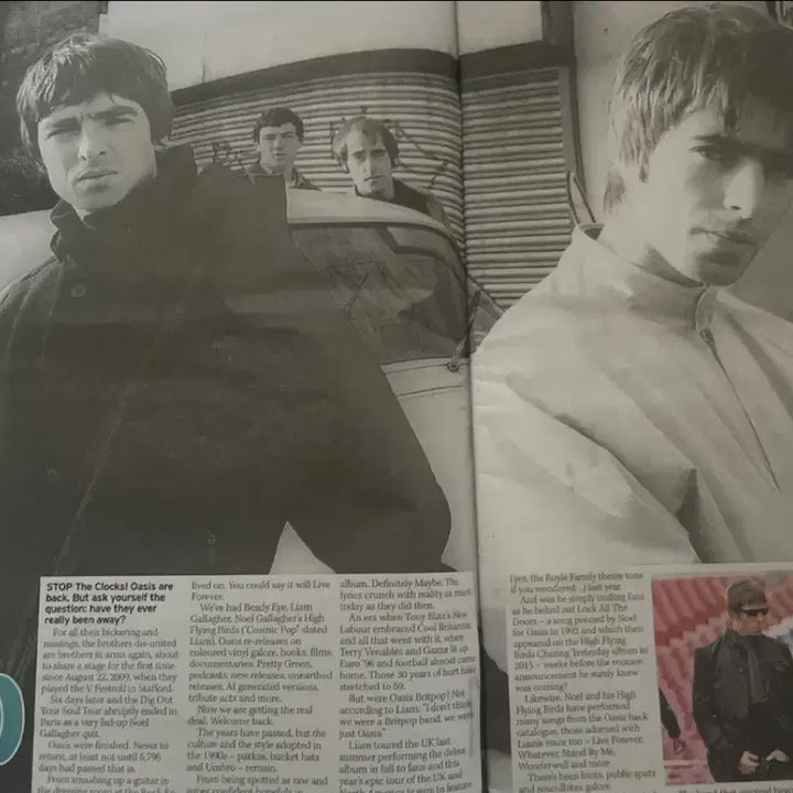 [BUNJANG] OASIS Mirror 2025 Tour Newspaper / 오아시스 Mirror 신문 2025 투어