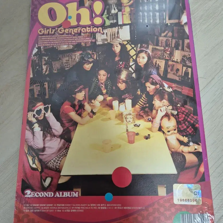 [미개봉] 소녀시대 Oh! 앨범