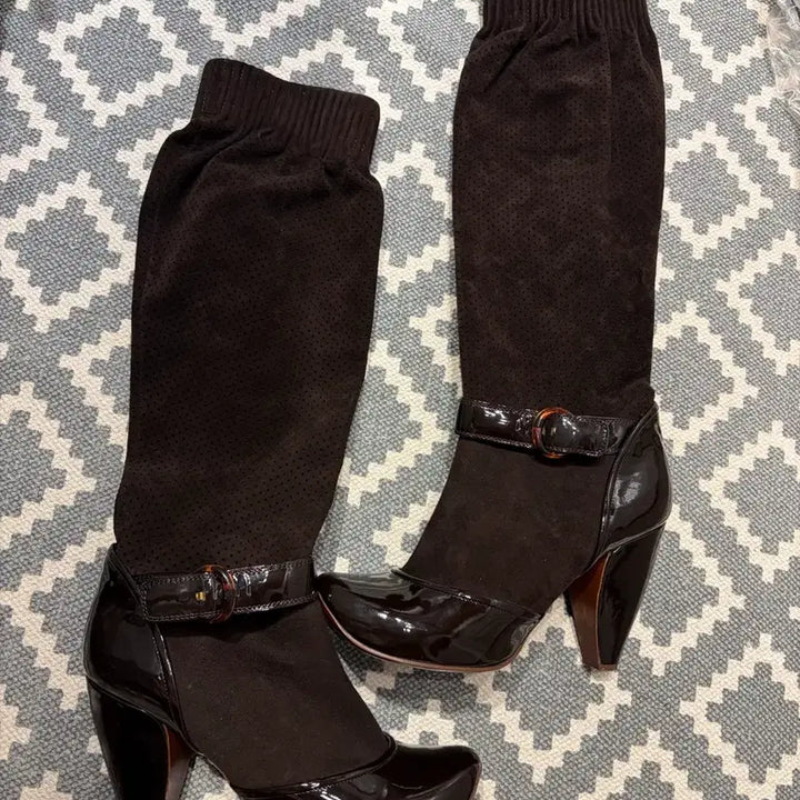 [BUNJANG] Slouch Boots (Size 38) / 마크제이콥스 slouch부츠 38(작게나옴)
