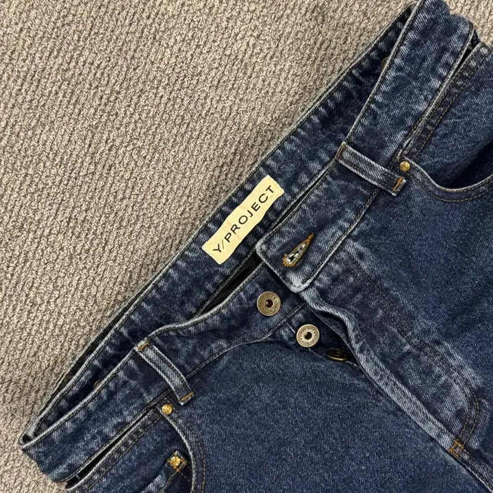 [BUNJANG] Y/Project Evergreen Cutout Denim Pants 30 / 와이프로젝트 에버그린컷아웃 데님팬츠30