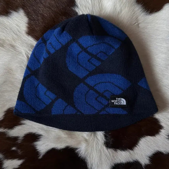 [BUNJANG] The North Face TNF Logo Jacquard Beanie / 00s 노스페이스 TNF Logo Jacquard Beanie