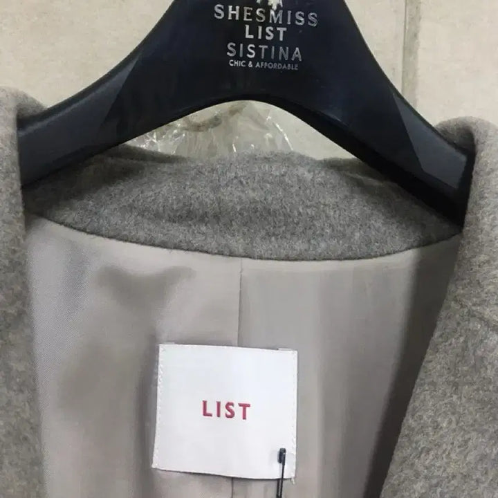 [BUNJANG] LIST Handmade Wool Long Coat / (새상품)(구매가57만원)LIST 리스트 핸드메이드 벨트 더블단추울롱코트