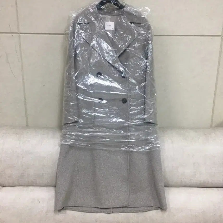 [BUNJANG] LIST Handmade Wool Long Coat / (새상품)(구매가57만원)LIST 리스트 핸드메이드 벨트 더블단추울롱코트