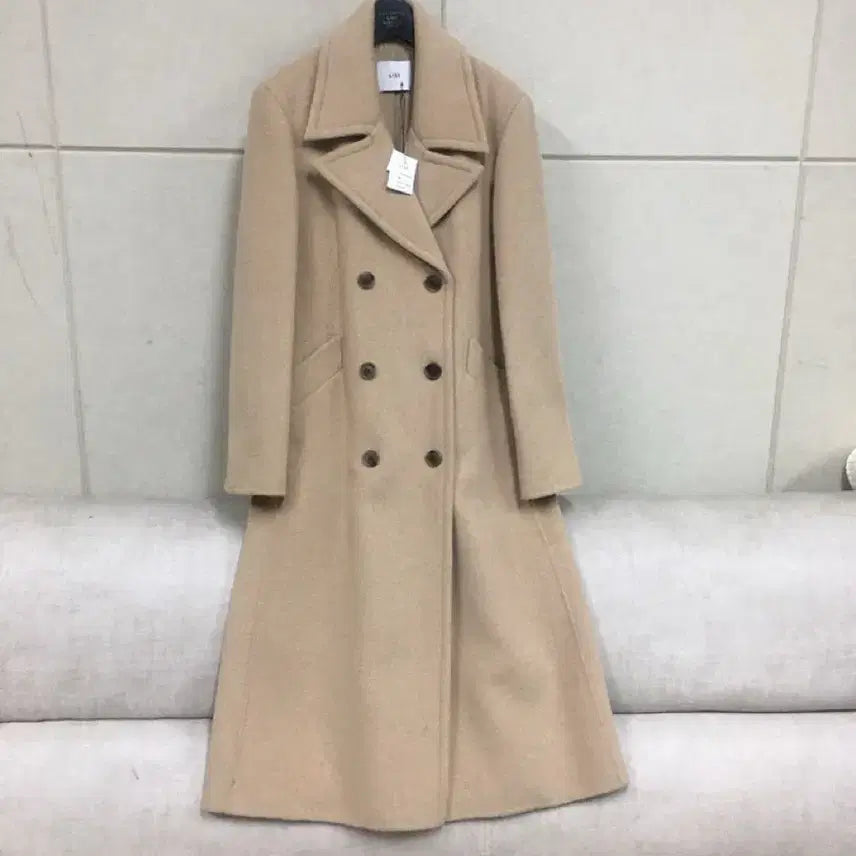 [BUNJANG] LIST Wool Double Button Long Coat / (새상품)(구매가56만원)FW22년 LIST리스트 양모92%더블단추롱코트