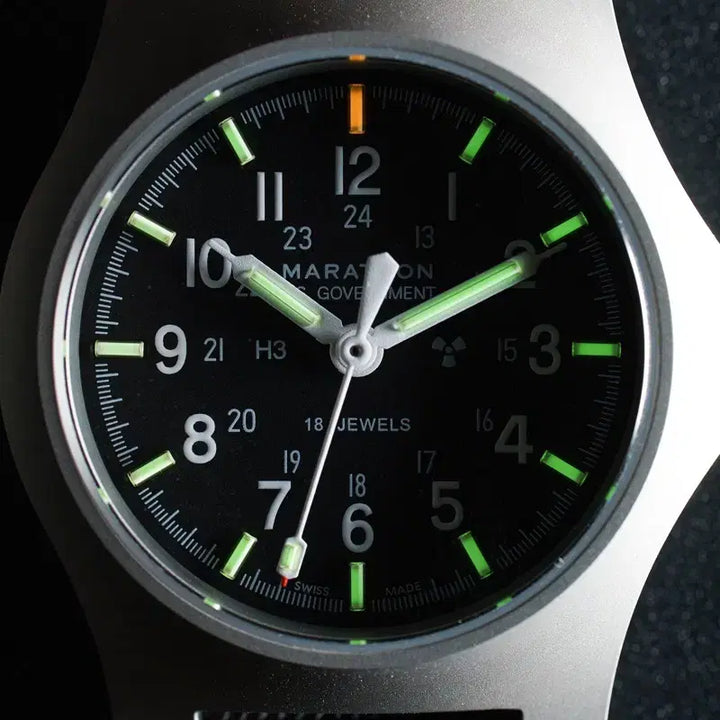 [BUNJANG] Marathon GPM 36 Stainless Steel Field Watch / 마라톤워치/ GPM 36/ 스틸(US 마킹, 노데이트)