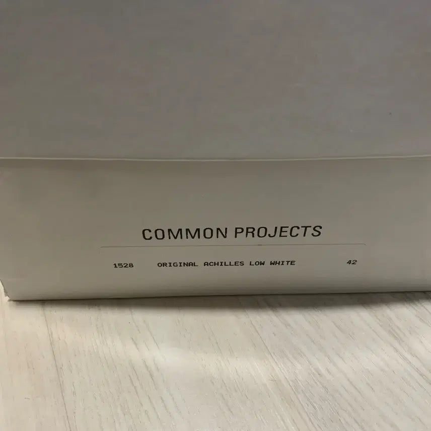[BUNJANG] Common Projects Achilles White Sneakers / 커먼프로젝트/ 아킬레스 화이트/ 42
