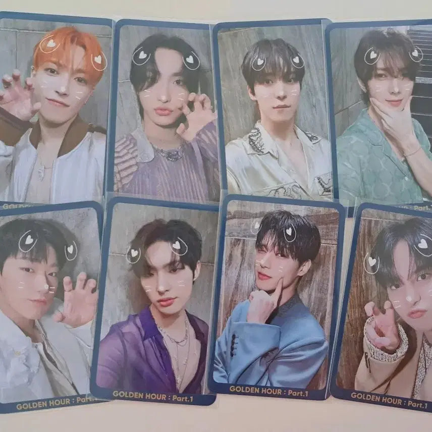 에이티즈 ATEEZ 공방포카 골든아워 파트1 Golden hour