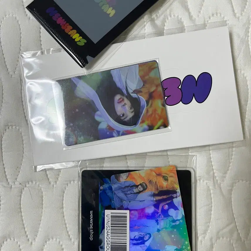 (미개봉) 뉴진스 슈퍼내추럴 앨범 무라카미 다카시