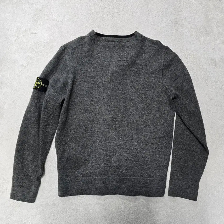 [BUNJANG] Stone Island Wool Cardigan / Stone Island 스톤아일랜드 와펜패치 울 가디건 100