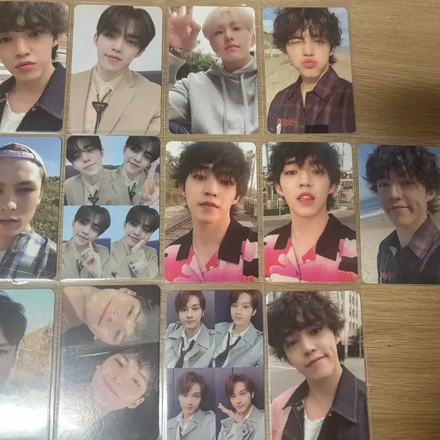 세븐틴 헹가래 포카 일괄