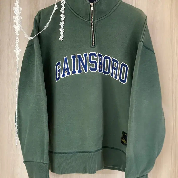 [BUNJANG] GAINSBORO Half-Zip Sweatshirt / 착샷O) GAINSBORO 게인스보로 반집업 맨투맨