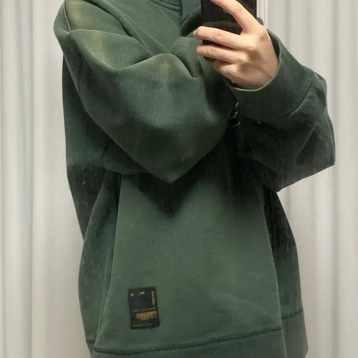 [BUNJANG] GAINSBORO Half-Zip Sweatshirt / 착샷O) GAINSBORO 게인스보로 반집업 맨투맨