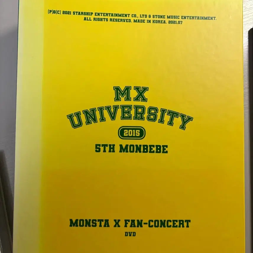 몬스타엑스 5기 팬콘 디비디