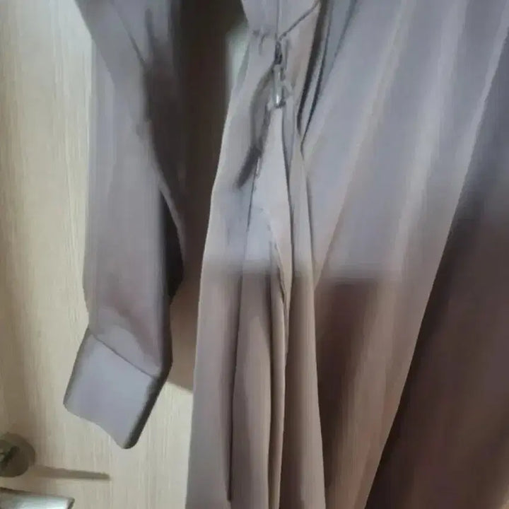 [BUNJANG] Naning9 Satin Wrap Dress / 난닝구 새틴 랩원피스 Free