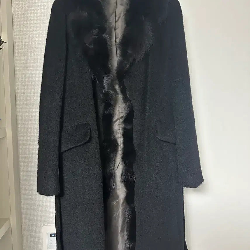 [BUNJANG] Anne Klein Alpaca Fox Fur Coat / AK Anne Klein 폭스퍼 알파카 코트 판매