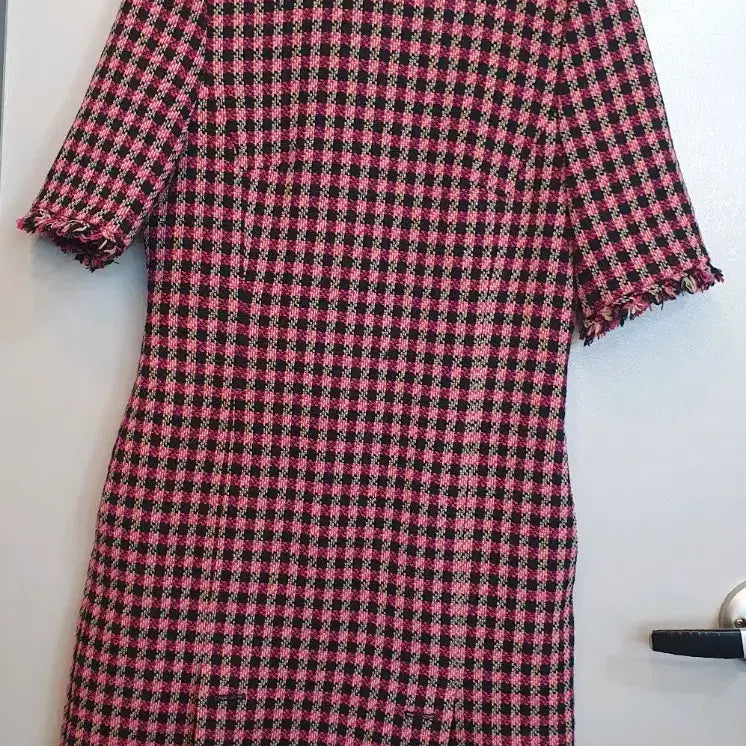 [BUNJANG] Mojo S.phine Tweed Dress / 오늘하루만 모조에스핀 체크 트위드원피스 55