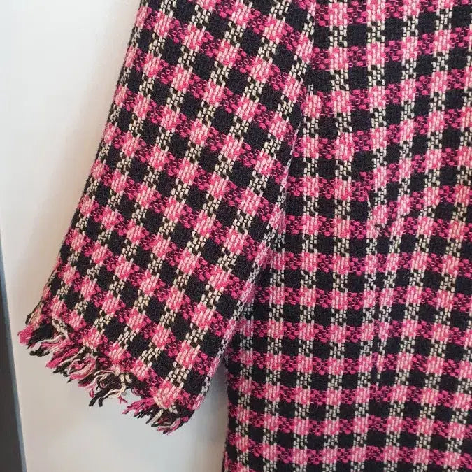 [BUNJANG] Mojo S.phine Tweed Dress / 오늘하루만 모조에스핀 체크 트위드원피스 55