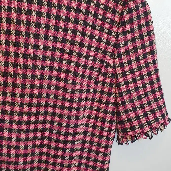 [BUNJANG] Mojo S.phine Tweed Dress / 오늘하루만 모조에스핀 체크 트위드원피스 55