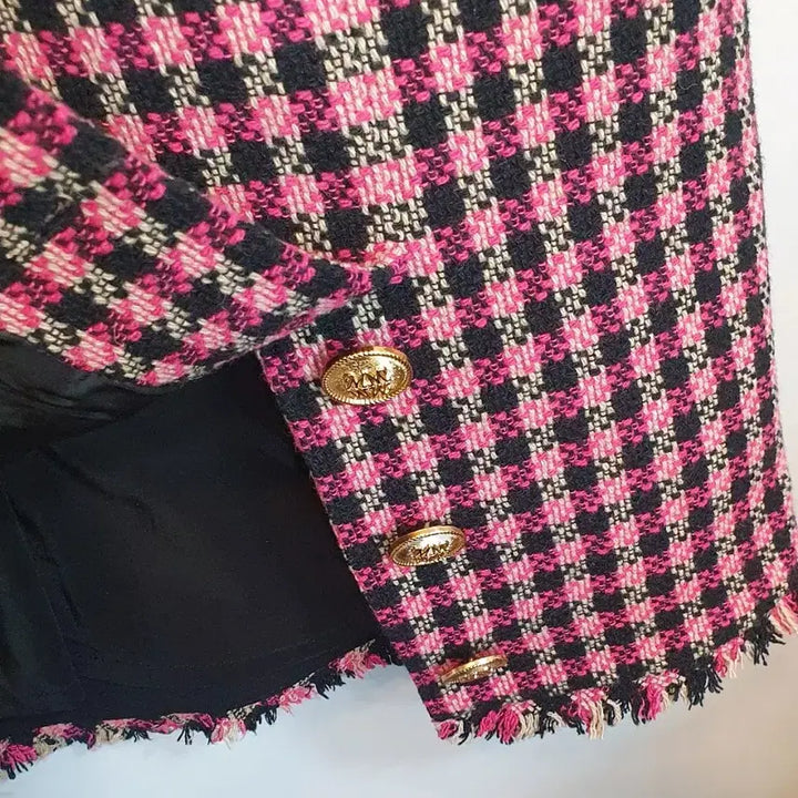 [BUNJANG] Mojo S.phine Tweed Dress / 오늘하루만 모조에스핀 체크 트위드원피스 55